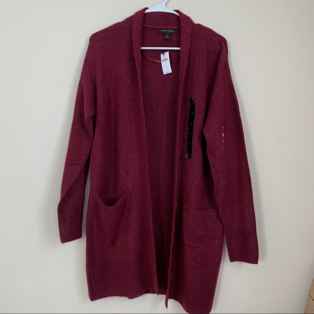 (nwt) banana republic long shawl cardigan